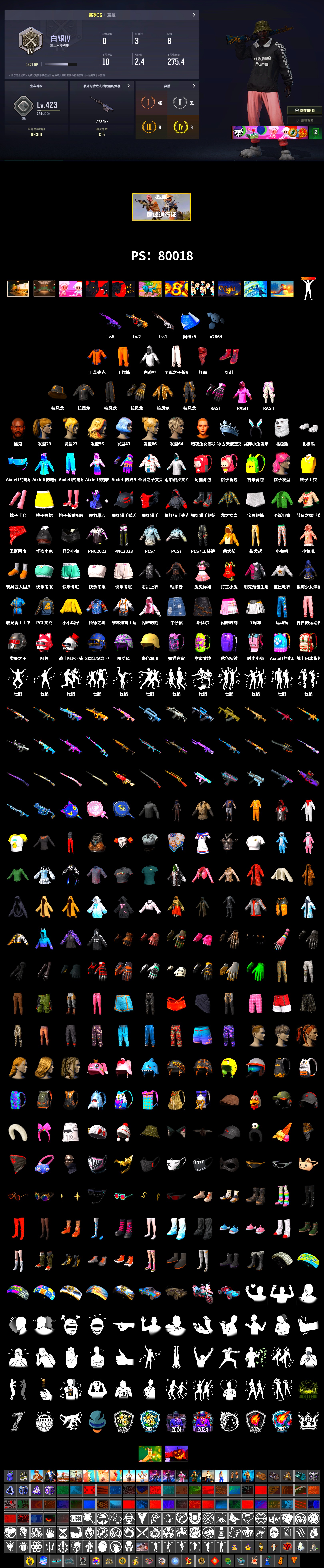 Hi-top Trainers (Red), Jonathan Kamau, PLAYERUNKNOWN's Bandana, Heavy Fur Coat (Black), Polar Bear Feet, Rash Beixli Xtra Tough Jacket, Harley Quinn's Hair, Rash Beixli Xtra Tough Jacket - 2