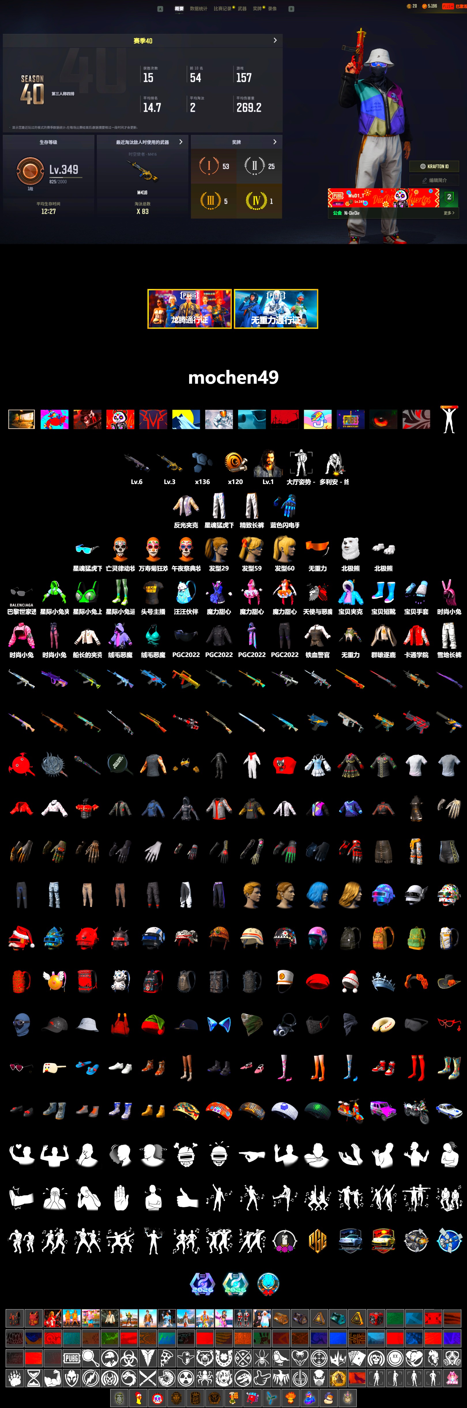 Polar Bear Feet, Harley Quinn's Hair, XingHun's Tiger Strike Pants, Exquisite Pants, StreamerOne, Blue Thunder Gloves - 2