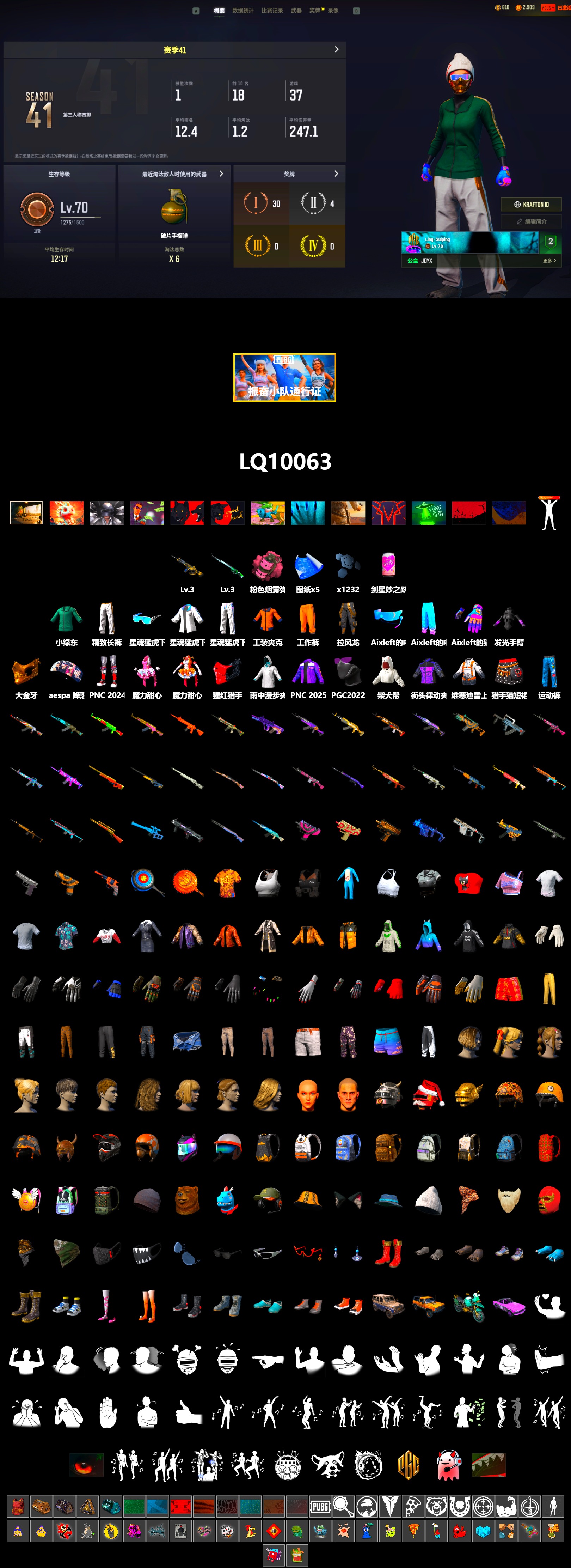 PGC 2021 Contingent Chaos Mask, PLAYERUNKNOWN's Bandana, aespa Stage, XingHun's Tiger Strike Jacket, XingHun's Tiger Strike Pants, Exquisite Pants - 2