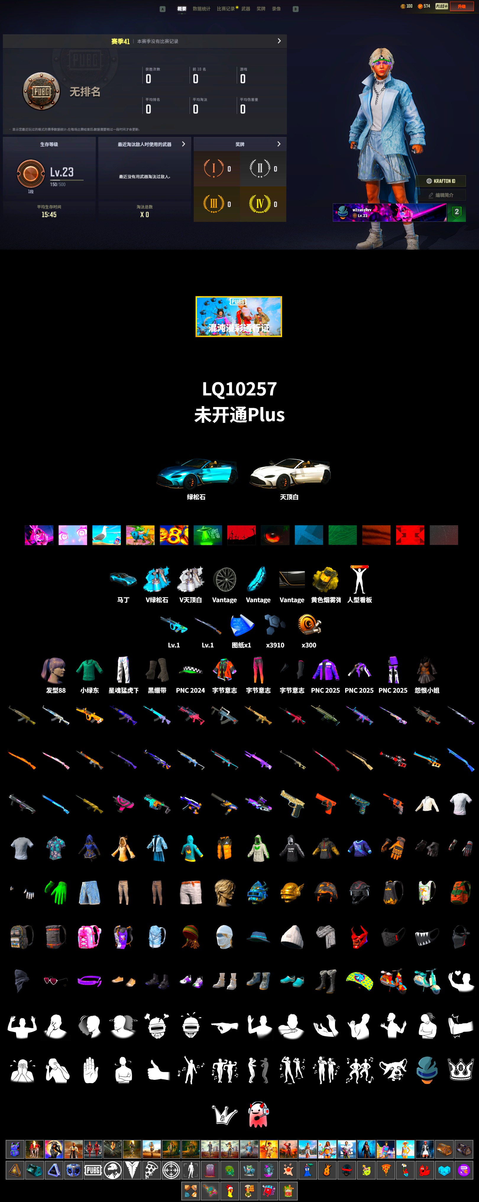 Duncan's Infiltrator Handwraps, «V12 Vantage Roadster (Luxe)» Sports Car, XingHun's Tiger Strike Pants - 2