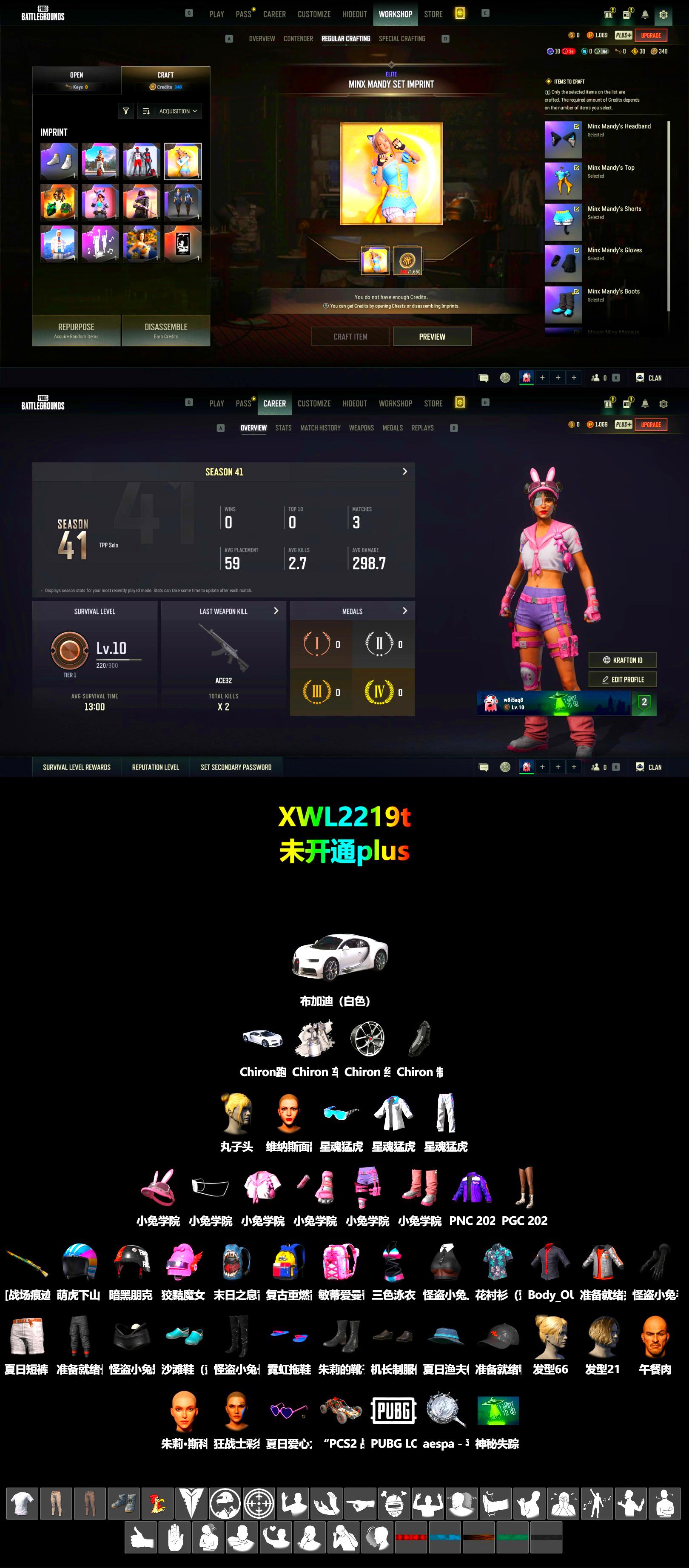 «Chiron» Sports Car, XingHun's Tiger Strike Jacket, XingHun's Tiger Strike Pants - 2