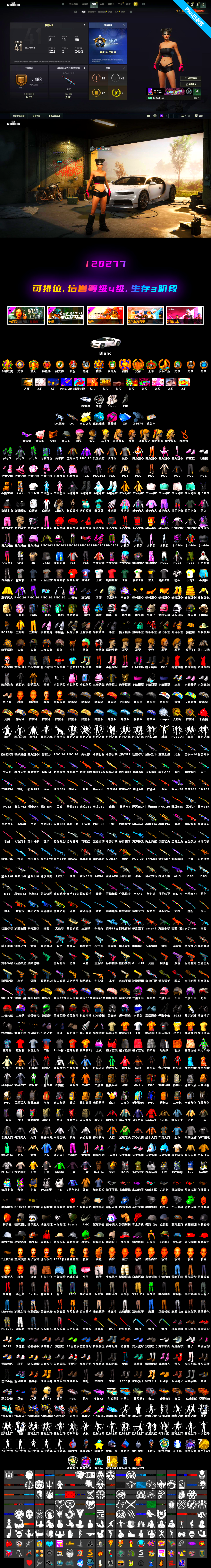 Magenta Smoke Grenade [1], ZERO-G — MP5K, Cerberus — M249, «Chiron» Sports Car, PGC 2021 Contingent Chaos Mask, Snow Glasses, Blue Magical Mist — M79, «Chiron» Sports Car - 2