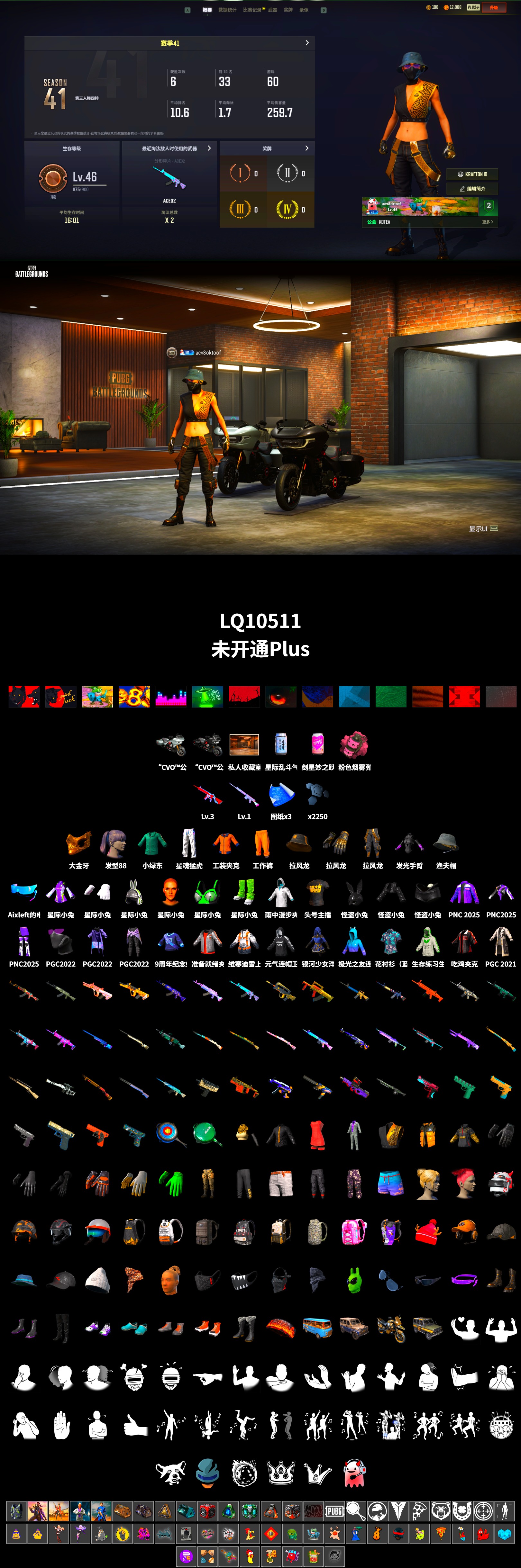 PGC 2021 Contingent Chaos Mask, PLAYERUNKNOWN's Bandana, XingHun's Tiger Strike Pants, StreamerOne - 2