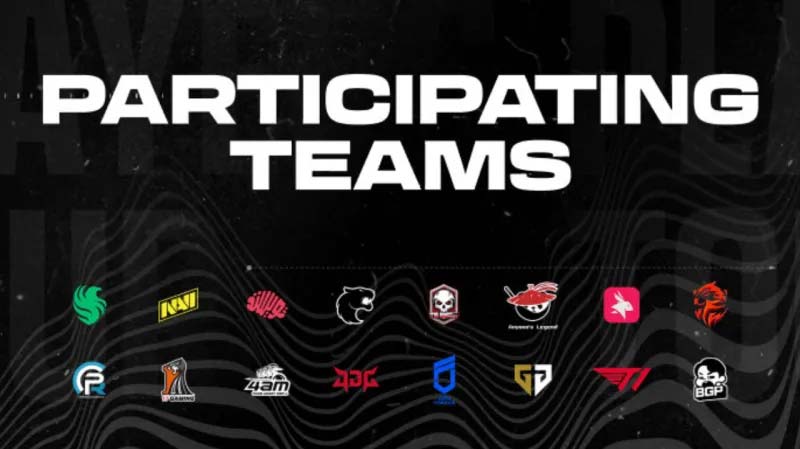 PUBG 玩家大师邀请赛队伍