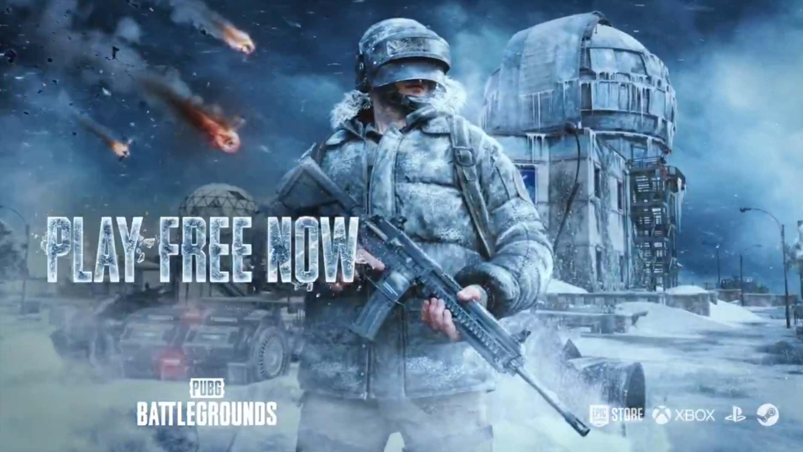 PUBG艾伦格极寒模式海报