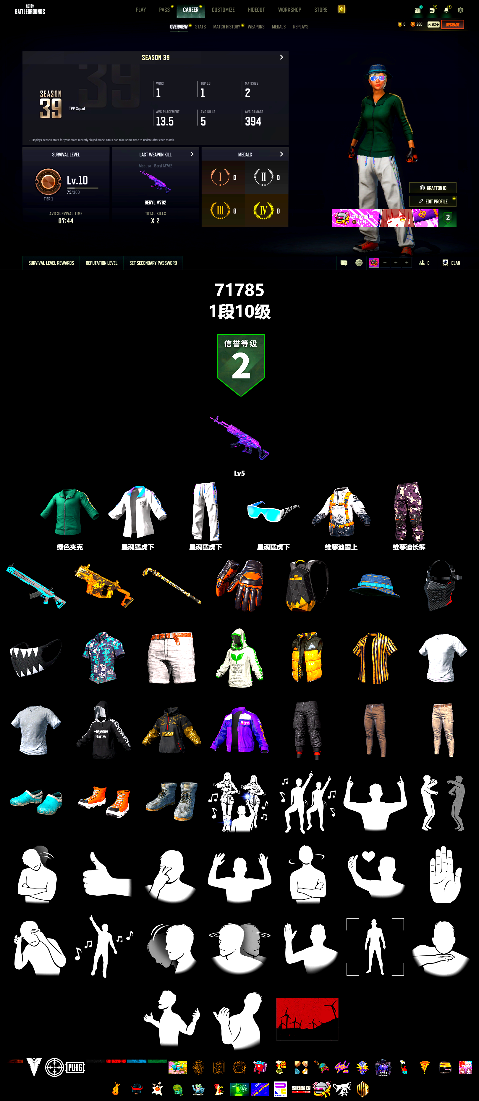 XingHun's Tiger Strike Jacket, XingHun's Tiger Strike Pants - 2