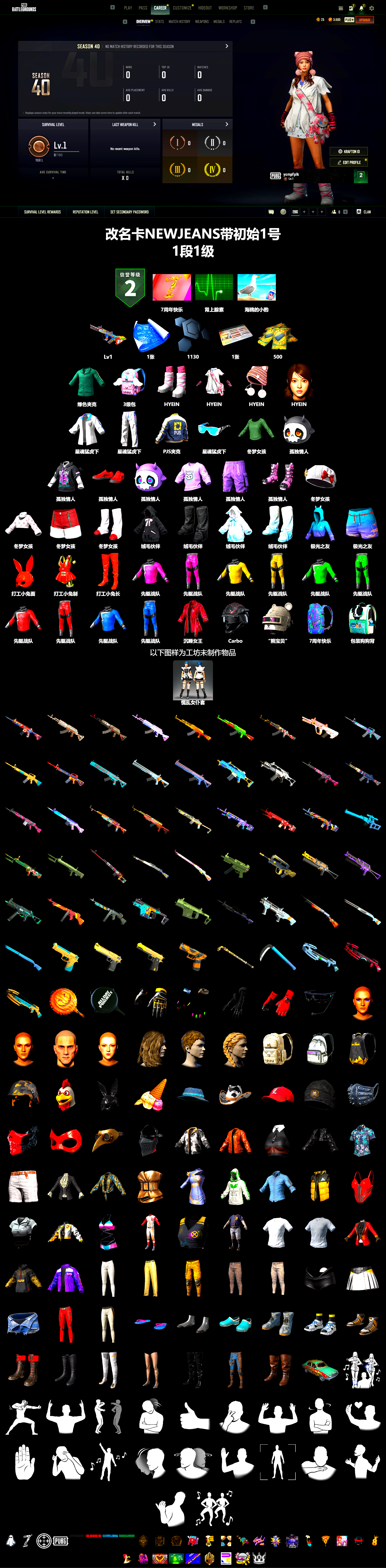 PUBG x NewJeans HYEIN, XingHun's Tiger Strike Jacket, XingHun's Tiger Strike Pants, PJS 2019 Phase 2 Jacket - 2
